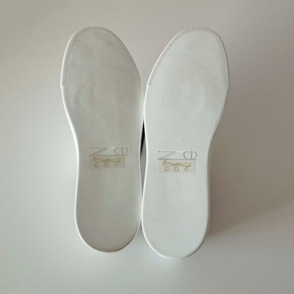NIB NWT ZCD Montreal white leather and crystal embellished sneakers, 41 - Picture 12 of 12